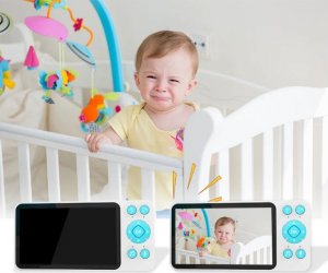 Niania Spreest Kamera obrotowa wifi na żywo smart tuya zdalna 500 m 6