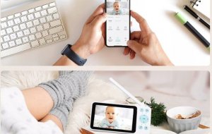 Niania Spreest Kamera obrotowa wifi na żywo smart tuya zdalna 500 m 7