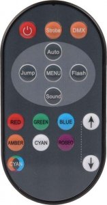 LIGHT4ME LIGHT4ME P12 LED PAR RGBW reflektor sceniczny +pilot 4