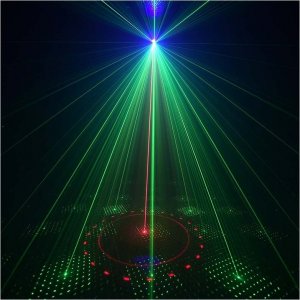 LIGHT4ME LIGHT4ME PARTY LIGHT 1 efekt LED oświetlenie disco laser UV +pilot 6