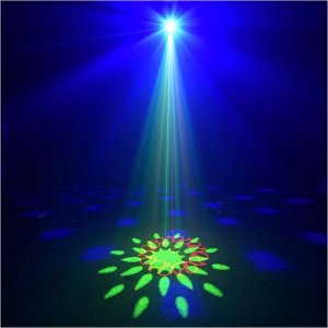 Lampa studyjna LIGHT4ME LIGHT4ME PARTY LIGHT 3 efekt LED oświetlenie disco laser kula +pilot 5