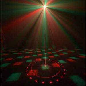 Lampa studyjna LIGHT4ME LIGHT4ME PARTY LIGHT 3 efekt LED oświetlenie disco laser kula +pilot 8