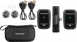 Mikrofon Saramonic Saramonic Blink500 ProX Q6 (RXUC + TX + TX) Zestaw do bezprzewodowej transmisji dźwięku 1
