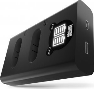 Akumulator Newell NEWELL Ładowarka dwukanałowa DL-USB-C i dwa akumulatory NP-BX1 do Sony 2