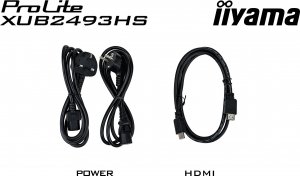 Monitor iiyama ProLite XUB2493HS-B6 A 9
