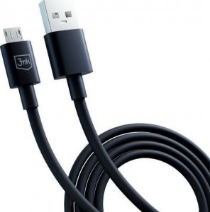 Kabel USB 3MK USB-A - microUSB 1.2 m Czarny (5903108541183) 7
