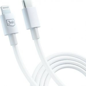 Kabel USB 3MK USB-C - Lightning 1.2 m Biały (5903108541190) 7