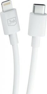 Kabel USB 3MK USB-C - Lightning 1.2 m Biały (5903108541190) 8