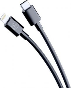 Kabel USB 3MK USB-C - Lightning 1.2 m Czarny (5903108541206) 4