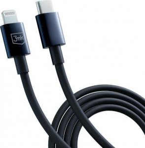 Kabel USB 3MK USB-C - Lightning 1.2 m Czarny (5903108541206) 7