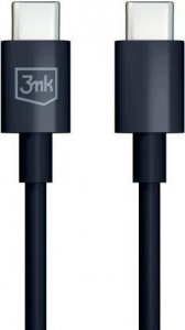 Kabel USB 3MK USB-C - USB-C 1.2 m Czarny (5903108541220) 8