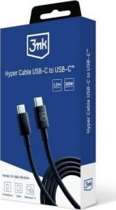 Kabel USB 3MK USB-C - USB-C 1.2 m Czarny (5903108541220) 10