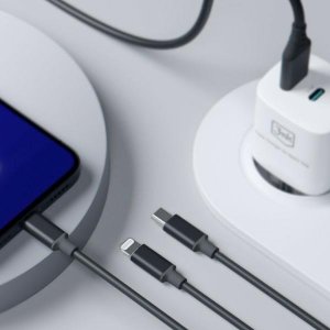 Kabel USB 3MK USB-A + USB-C - USB-C + microUSB + Lightning 1.5 m Czarny (5903108541244) 10