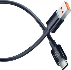 Kabel USB 3mk USB-A - USB-C 1.2 m Czarny (3M005894) 5