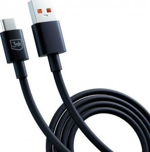 Kabel USB 3mk USB-A - USB-C 1.2 m Czarny (3M005894) 7