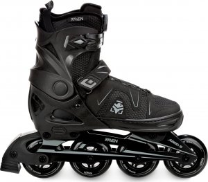 Rolki Raven Inlineskates Pulse PRO rekreacyjne regulowane czarne r. 43-46 4