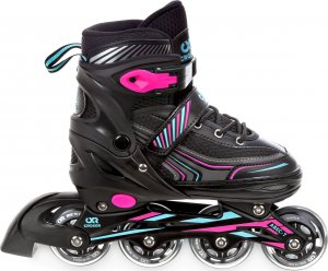 Rolki Croxer Optima rekreacyjne regulowane czarne r. 39-42 4