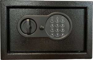 Total shopping Sejf Elektroniczny Kasetka Biurowa Szyfr 2 Klucze Solidny Kasa Pancerna 2