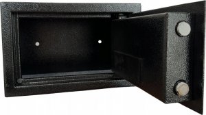 Total shopping Sejf Elektroniczny Kasetka Biurowa Szyfr 2 Klucze Solidny Kasa Pancerna 3