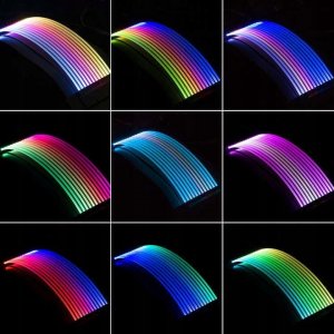 QingSea Przedłużacz ARGB przewód kabel do zasilacza 24Pin do płyty głównej QingSea 4