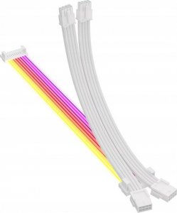 QingSea Przedłużacz ARGB kabel do zasilacza 2*8(6+2) Pin GPU Karta graficzna 4