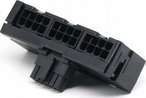 QingSea Adapter Wtyczka kątowy złącze 90 stopni 3*8 PIN 12VHPWR 12+4 PIN 600W TYP A 2