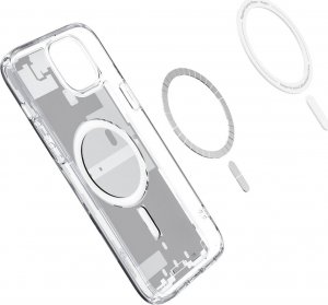 Spigen Ultra Hybrid MagSafe, zero one white - iPhone 15 Plus 3