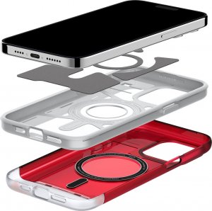 Spigen Spigen Classic C1 MagSafe, ruby - iPhone 15 Pro Max 6