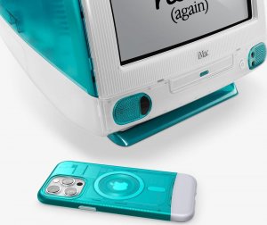 Spigen Spigen Classic C1 MagSafe, bondi blue - iPhone 15 Pro 3