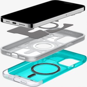 Spigen Spigen Classic C1 MagSafe, bondi blue - iPhone 15 Pro 4