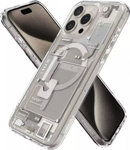 Spigen Spigen Ultra Hybrid MagSafe, zero one natural titanium - iPhone 15 Pro Max 8