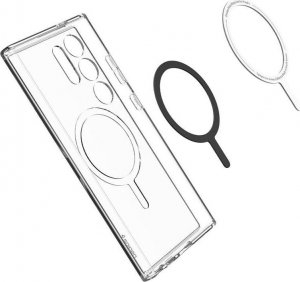 Spigen Spigen Ultra Hybrid OneTap Metal Ring MagSafe, white - Samsung Galaxy S24 Ultra 6