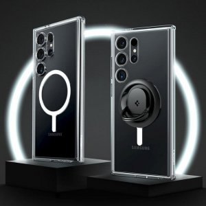 Spigen Spigen Ultra Hybrid OneTap Metal Ring MagSafe, white - Samsung Galaxy S24 Ultra 8