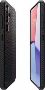 Spigen Liquid Air, matte black - Samsung Galaxy S24 11