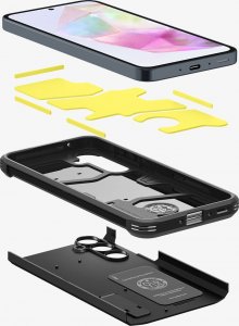 Spigen Spigen Tough Armor, black - Samsung Galaxy A35 6