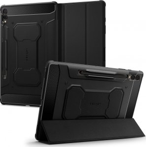 Etui na tablet Spigen Spigen Rugged Armor Pro, black - Samsung Galaxy Tab S9+ 1