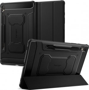 Etui na tablet Spigen Spigen Rugged Armor Pro, black - Samsung Galaxy Tab S9 1