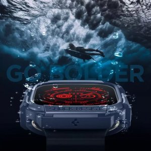 Spigen Spigen Rugged Armor, navy blue - Apple Watch Ultra 2/1 49mm 11