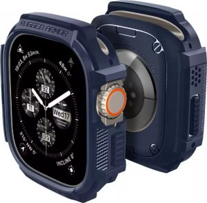 Spigen Spigen Rugged Armor, navy blue - Apple Watch Ultra 2/1 49mm 2