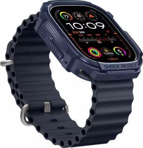 Spigen Spigen Rugged Armor, navy blue - Apple Watch Ultra 2/1 49mm 8