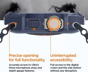 Spigen Spigen Rugged Armor, navy blue - Apple Watch Ultra 2/1 49mm 9