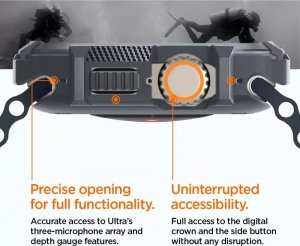 Spigen Spigen Rugged Armor, dark gray - Apple Watch Ultra 2/1 49mm 15