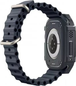 Spigen Spigen Rugged Armor, dark gray - Apple Watch Ultra 2/1 49mm 9