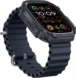 Spigen Spigen Rugged Armor, dark gray - Apple Watch Ultra 2/1 49mm 10