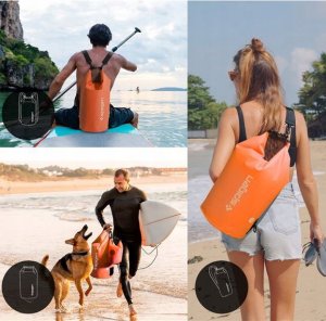Spigen Spigen Aqua Shield WaterProof Dry Bag 20L + 2L A630, sunset orange 3