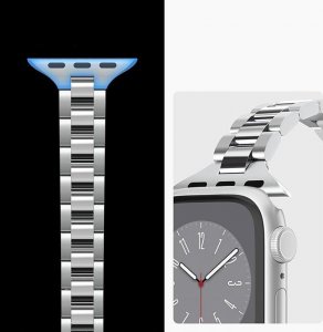 Spigen Spigen Modern Fit 316L Band, silver - Apple Watch 41mm/40mm/38mm 10