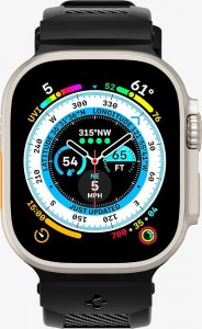 Spigen Spigen Rugged Ultra Band, matte black - Apple Watch 49mm/45mm/44mm/42mm 2