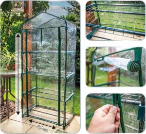 Neo Szklarnia 69 cm x 49 cm x 160 cm (15-901) 2