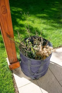 Skrzynia ogrodowa Neo Torba ogrodowa 85 litrów, długie uszy, składana, 180 g/m2 (15-960) 8