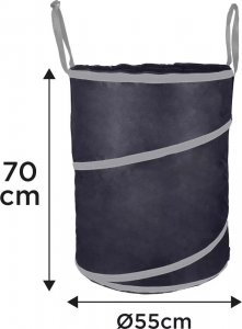 Neo Torba ogrodowa 170 litrów, długie uszy, składana, 180 g/m2 (15-962) 2